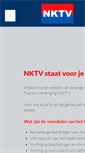 Mobile Screenshot of korfbaltrainers.nl